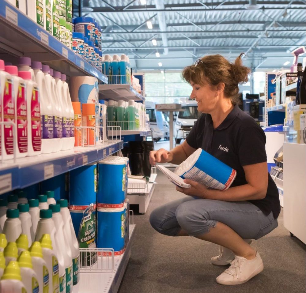 Du finner alt du trenegr til bobilen eller campingvogna hos ferda