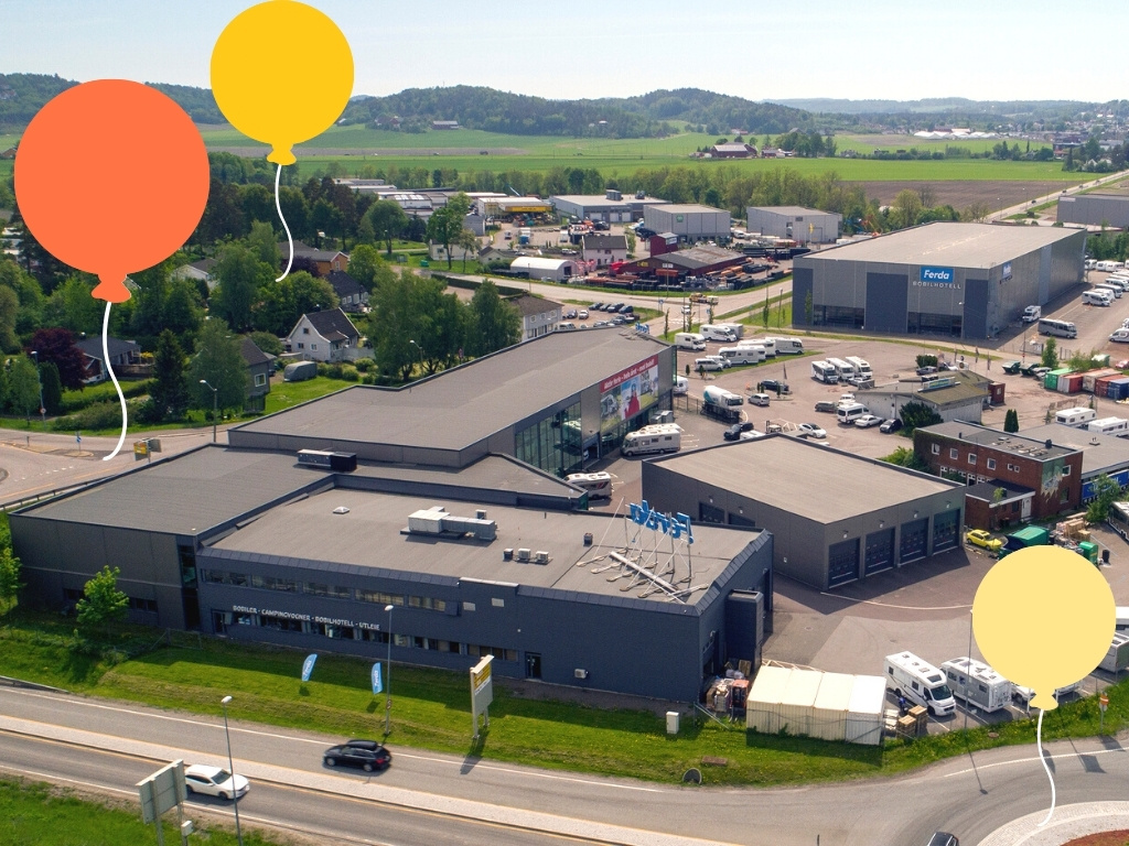 Askjems-dronebilde Høstkampanje hos Ferda
