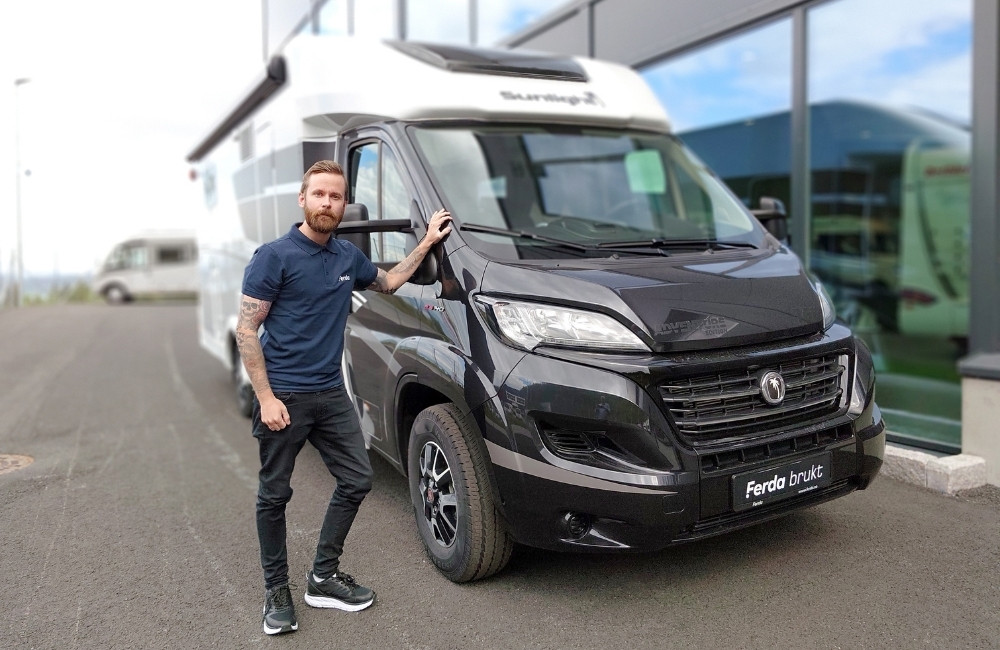 Ferda Trondheim har bobiler på lager Bobiler og vogner hos Ferda Trondheim