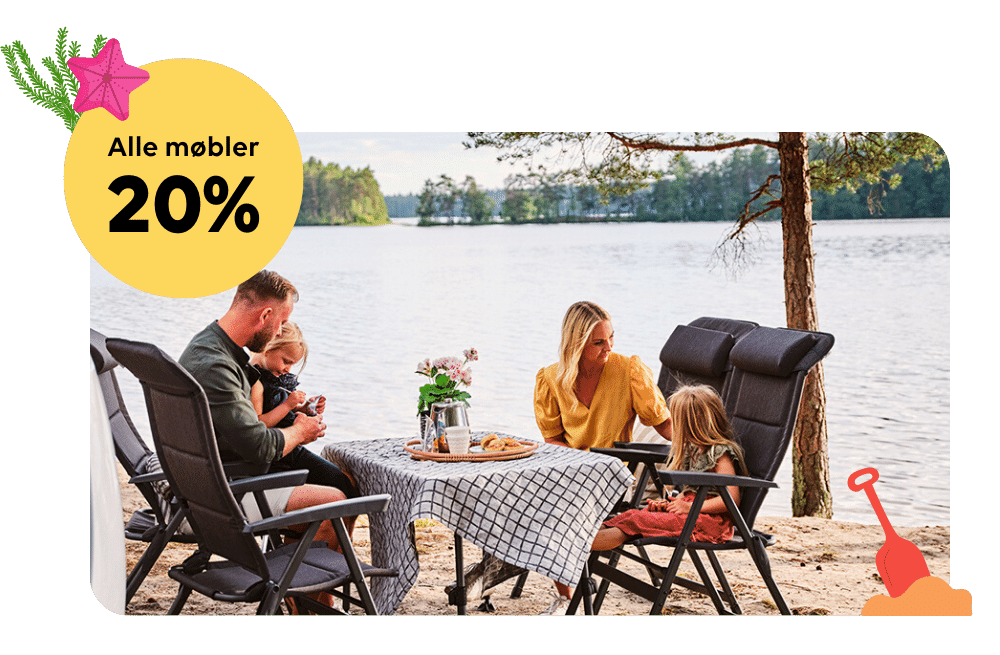Tilbud på møbler Campingmøbler