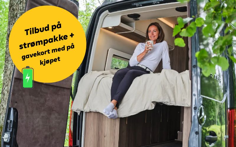 Tilbud på fricampingpakke Tilbud Kabe