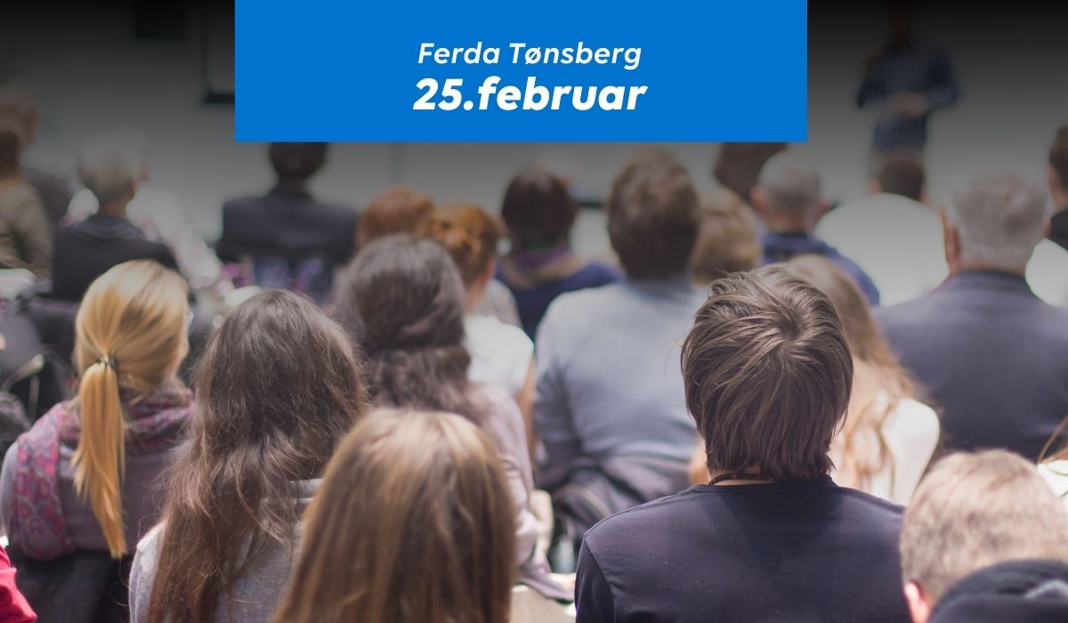 Temakveld hos Ferda Tønsberg 25.02.26