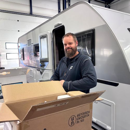 Mekaniker på verksted 