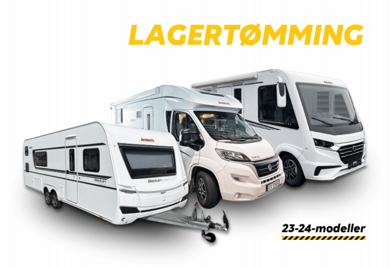 Ferda-tilbud på bobil og vogn-