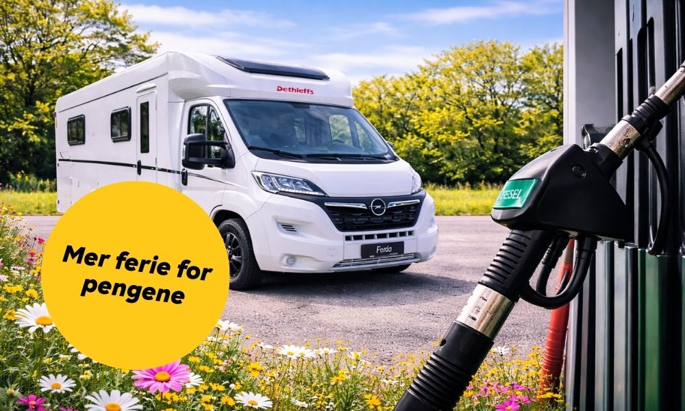 Ferda spanderer drivstoff til ferien